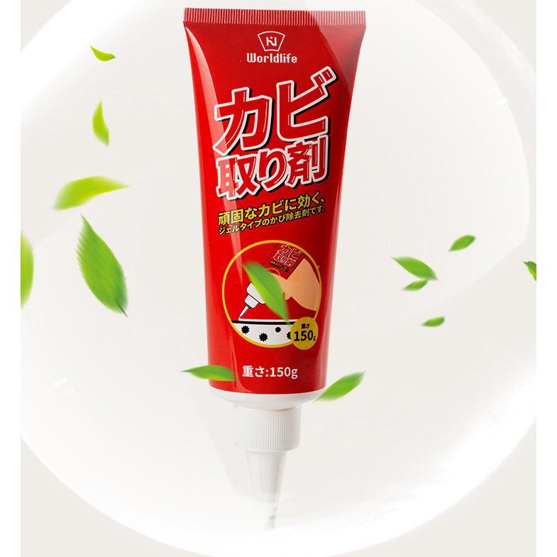 現貨 去黴神器 浴室除霉膏 凝膠劑除黴膠 廚房/衛生間/浴廁除霉 牆面霉斑/黴菌/磁磚縫/矽利康/膠圈 150g-細節圖9