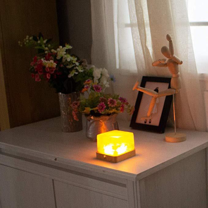 促銷 開運能量 天然鹽燈 負離子水晶鹽燈 現代淨化空氣 安眠 小夜燈 原木底座居家風水擺飾 能量岩鹽-細節圖4