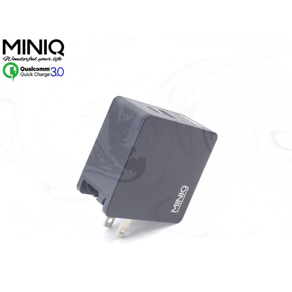 MINIQ QC3.0+PD旅充頭-36W 充電，平板、手機充電好方便 支援APPLE快速充電-細節圖9