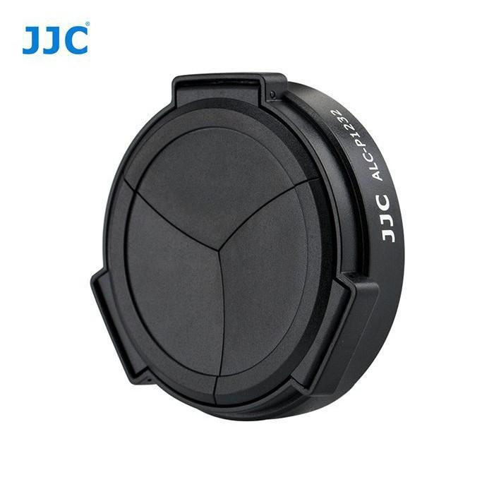 JJC自動鏡頭保護蓋適用於GX85 GX9 GF9 GF10 12-32mm餅乾鏡頭 遮擋鏡頭灰塵 自動開啟自動閉合-細節圖3