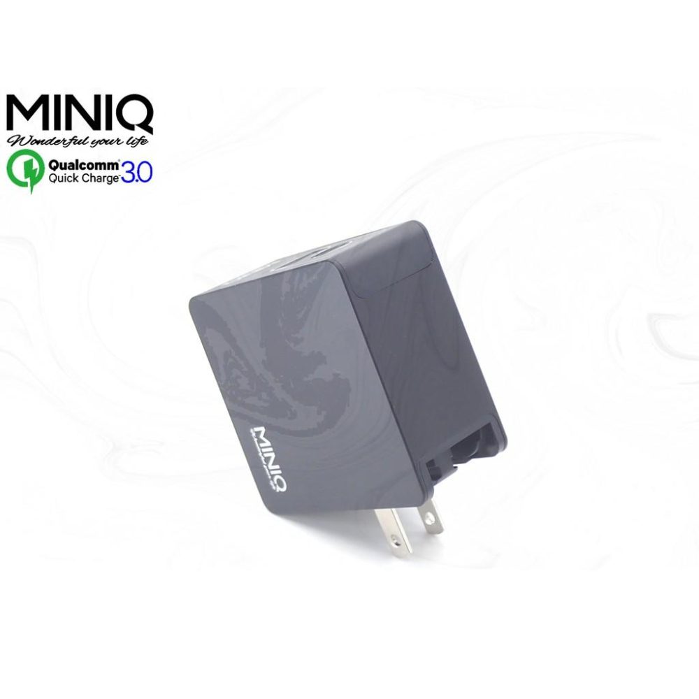 熱銷新款MINIQ AC-DK23T雙孔高速閃充充電器36W QC3.0快充+PD Type-C/USB-A-細節圖6