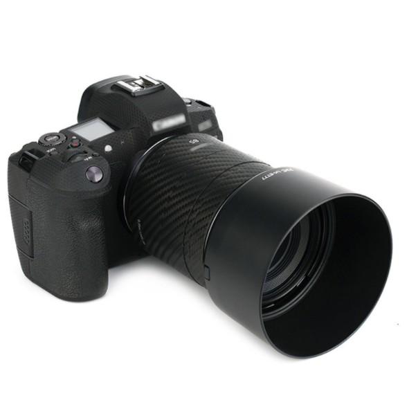 JJC適佳能ET-77遮光罩RF 85mm f / 2 Macro IS STM遮光罩鏡頭相機配件EOS R RP R6-細節圖5