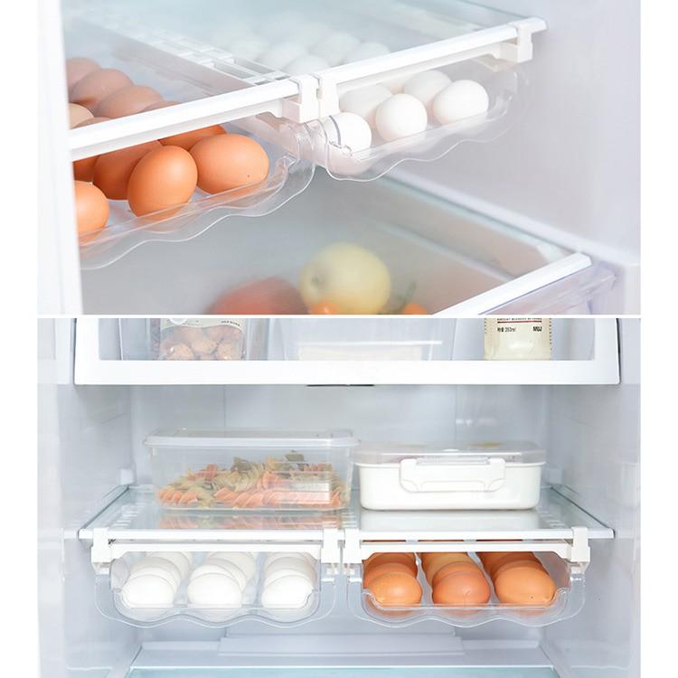 (現貨)快速出貨 冰箱收納盒 蛋盒 雞蛋盒 冰箱收納架 冰箱置物架 冰箱抽屜 冰箱保鮮盒 保鮮盒 透明保鮮盒 廚房收納盒-細節圖5