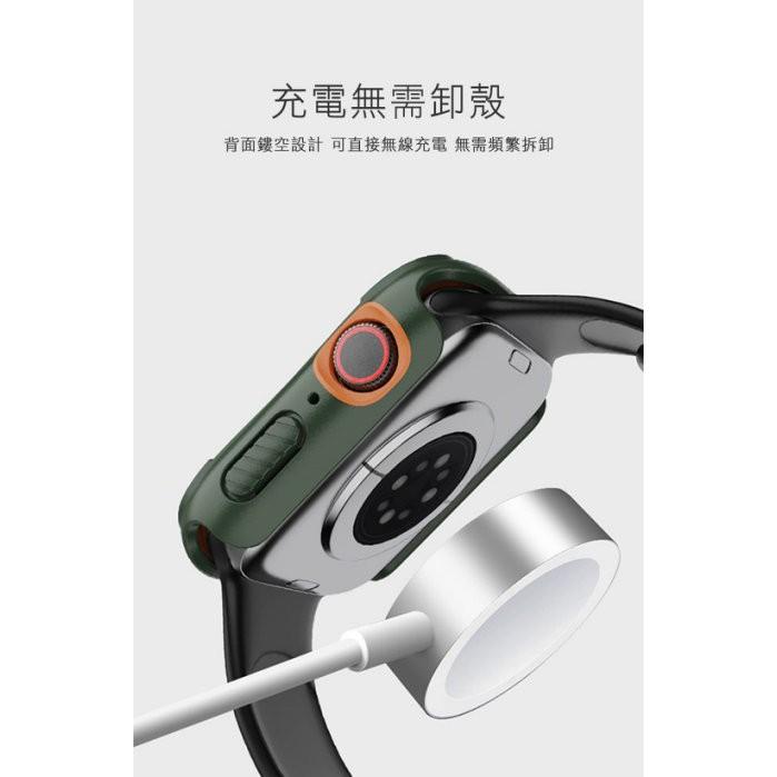 NILLKIN 犀甲保護殼 Apple Watch S4/5/6/SE 44mm 表框與鋼化膜 殼+保貼一體-細節圖4