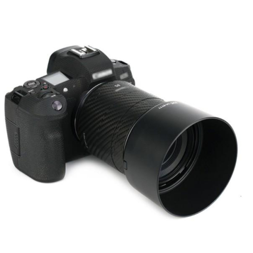 JJC適用於佳能ET-77遮光罩佳能RF 85mm f / 2 Macro IS STM鏡頭配件EOS R RP R5