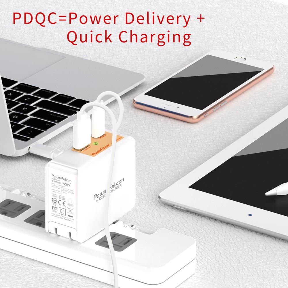 PD快充QC3.0快速充電器Macbook Switch Type-C充電頭 iPhone快充頭 BSMI安全認證-細節圖2