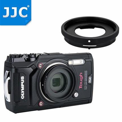 JJC FOR奧林巴斯相機微單CLA-T01鏡頭轉接環轉接40.5mm濾鏡TG6 TG5 TG4 TG3 TG2 TG1-細節圖2