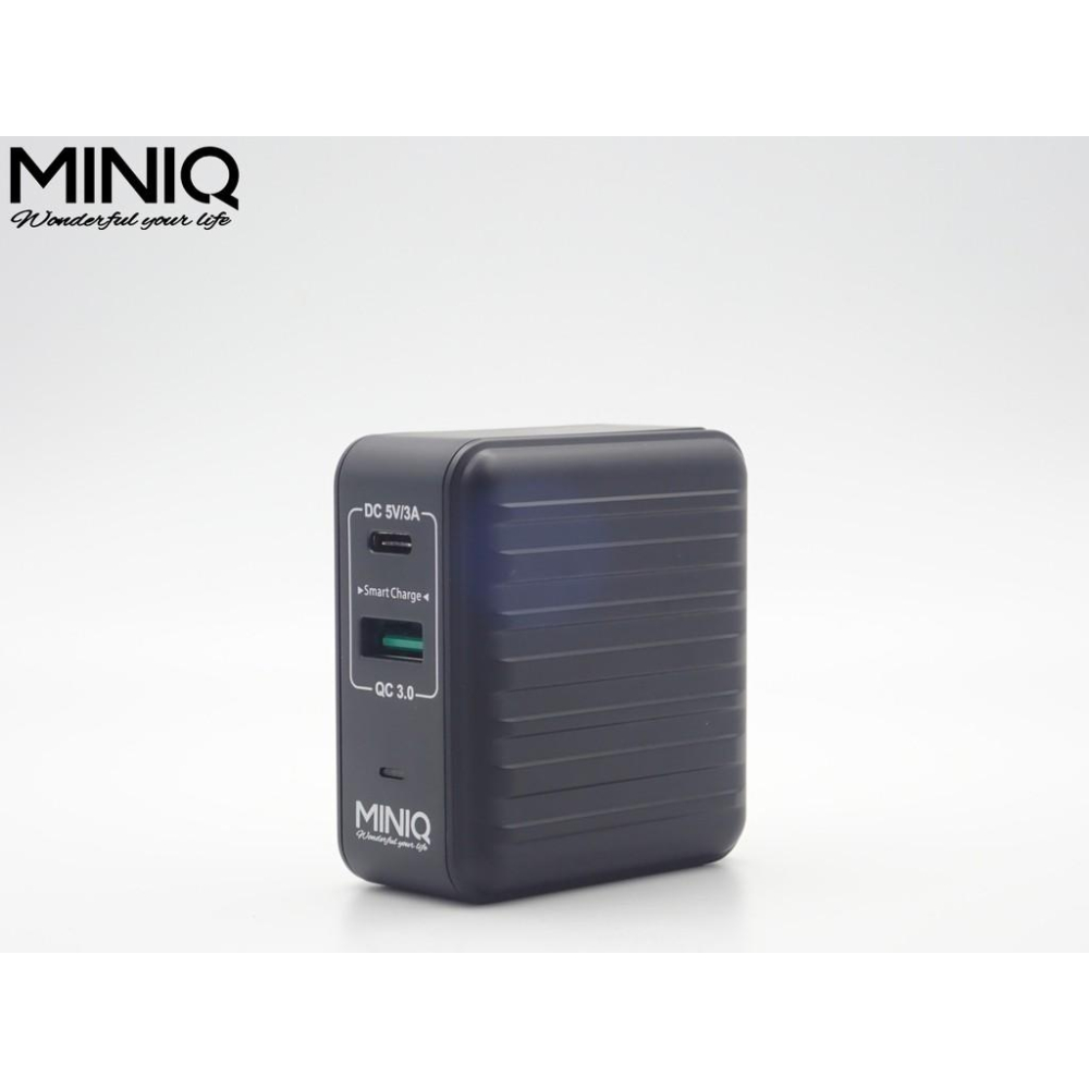 促銷 MINIQ AC-DK50T 最大輸出33W 萬用插頭轉換器手機平板充電器充電頭6s手機6plus快充x插頭7p-細節圖3