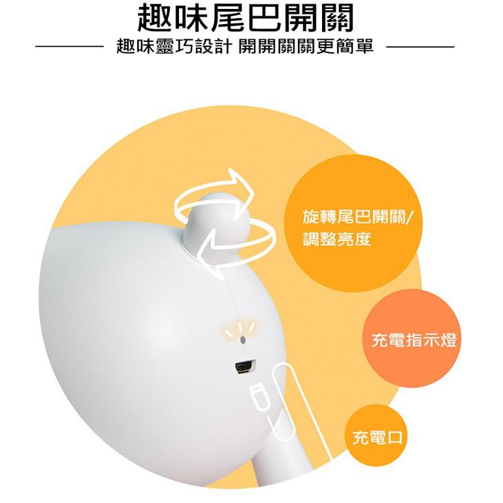 促銷 覓鹿伴睡燈 小鹿夜燈 麋鹿造型燈 交換禮物 USB可充電 檯燈臥室小夜燈麋鹿LED燈覓鹿卡通 伴睡燈-細節圖2