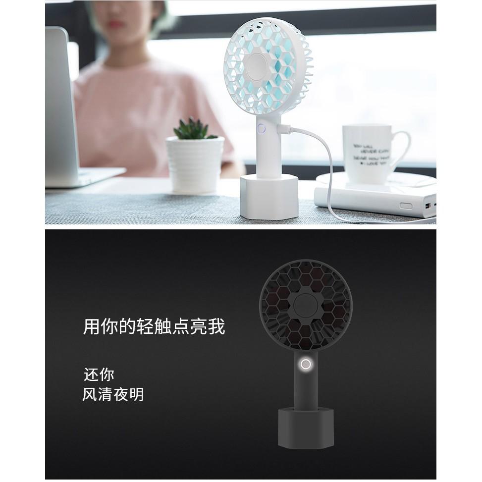 2019新款迷你蜂巢手持風扇  便攜USB充電 學生桌扇家用小蜜蜂電扇 小孩風扇 迷你電扇-細節圖3