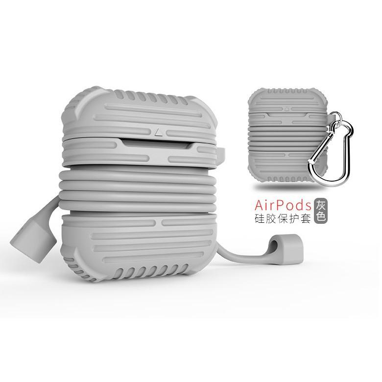當天寄出 促銷蘋果airpods耳機保護套收納防丟防摔盔甲二代 多色 加厚設計拒絕斷裂IPHONE X IX I10-細節圖7