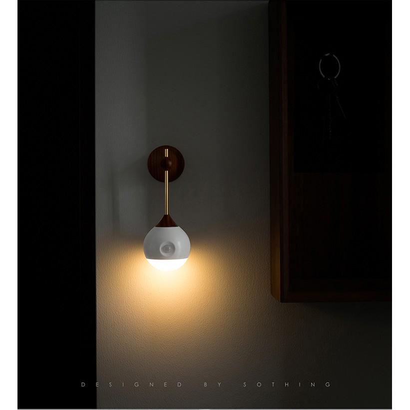 當天寄出 SOTHING 小明人體感應燈 LED小夜燈 玄關燈 床頭燈 壁掛 露營燈 隨身攜帶，使用便利-細節圖4
