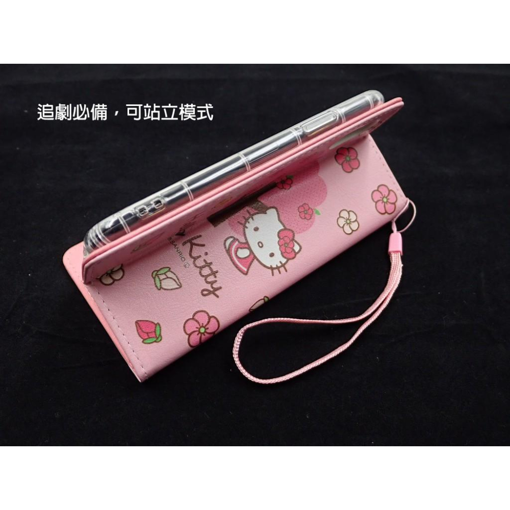 促銷🎀正版HELLO KITTY RENO6 RENO6+ PRO側掀皮套 手機皮套掀蓋皮套可站立【三麗鷗授權】-細節圖4