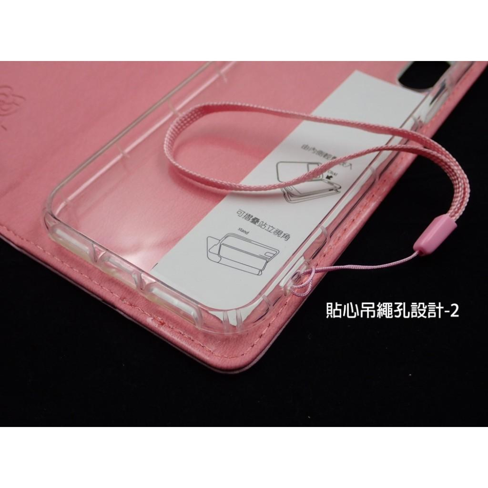 促銷🎀正版HELLO KITTY【三麗鷗授權】iphone13 /13 Pro Max 側掀皮套 手機皮套掀蓋皮套可站立-細節圖3