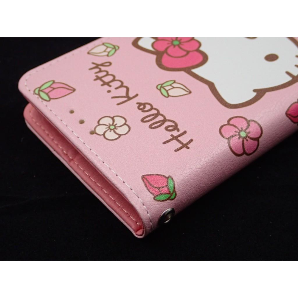 促銷🎀正版HELLO KITTY【三麗鷗授權】iphone13 /13 Pro Max 側掀皮套 手機皮套掀蓋皮套可站立-細節圖6