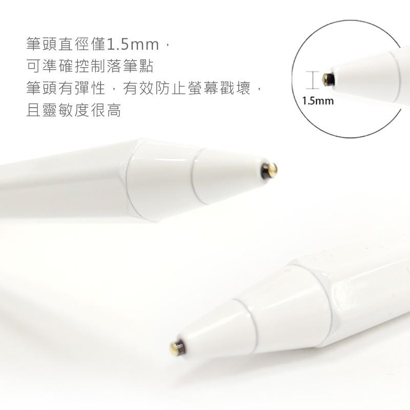 銷售冠軍電容筆 公司貨 CITY BOSS 主動式電容筆 (六角形)  超細銅質筆頭 手寫筆/繪圖筆 高續航力-細節圖6