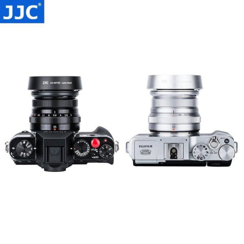 JJC遮光罩XF23mmF2 XF35mmf2 R WR富士龍鏡頭XPRO2 XT30 XH1相機 無暗角 鋁合金材質