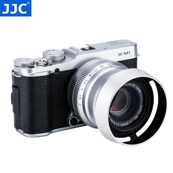 JJC遮光罩XF23mmF2 XF35mmf2 R WR富士龍鏡頭XPRO2 XT30 XH1相機 無暗角 鋁合金材質-細節圖6