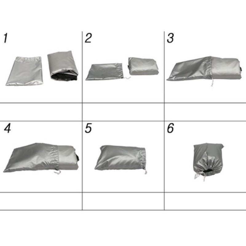 現貨 ⚡️☔️⛈加厚機車套/防塵套 機車罩 全包覆 保護愛車 阻擋日曬Gogoro2 150cc 125cc 110cc-細節圖7