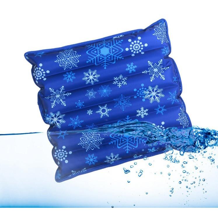 降溫神器寵物辦公室學生散熱冰涼水墊 冰晶水涼墊 水墊 坐墊 涼感冰墊 寵物墊 椅墊45X45cm-細節圖2