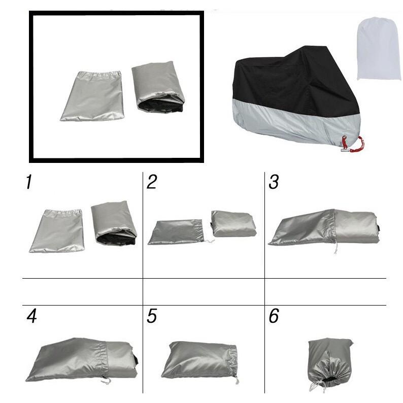 現貨❄️⚡️☔️【加厚機車套】 SYM三陽 Z1 attila 125 防塵套 機車罩 防曬套 適用各型號機車-細節圖8