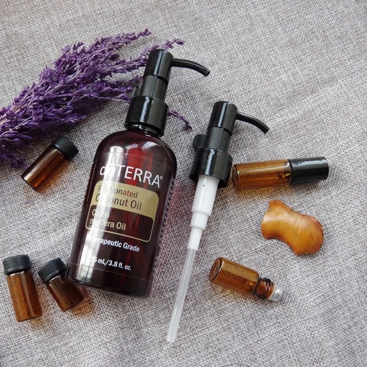 現貨 必買產品 doTERRA 多特瑞 新版 分餾椰子油專用按壓頭 長壓頭 按摩油 椰子油鴨嘴按壓頭-細節圖5