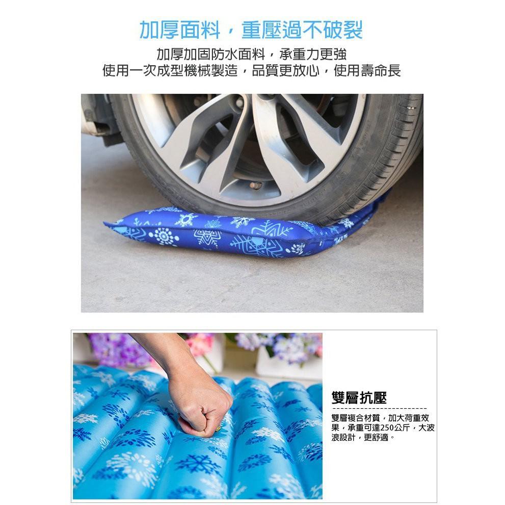 【24H快速出貨】👍單人水涼墊/水墊-190X75cm(送水枕/涼枕) 消暑涼夏水床 可當沙發坐墊 冰枕-細節圖6