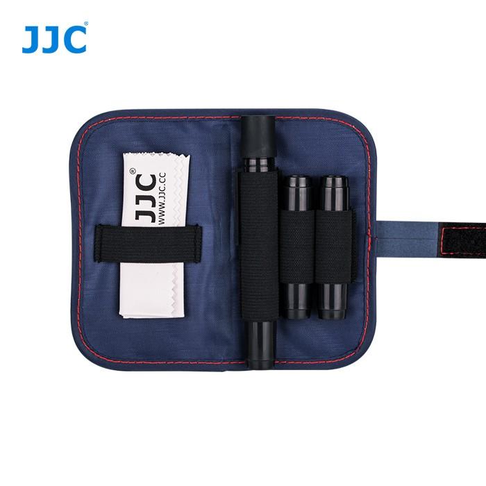 JJC鏡頭筆佳能尼康索尼富士微單相機保養毛刷清潔碳頭配收納包 配便攜包2備用雙碳頭相當3支筆配毛刷蓋-細節圖3