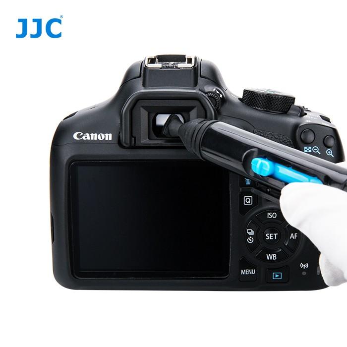 JJC鏡頭筆佳能尼康索尼富士微單相機保養毛刷清潔碳頭配收納包 配便攜包2備用雙碳頭相當3支筆配毛刷蓋-細節圖6