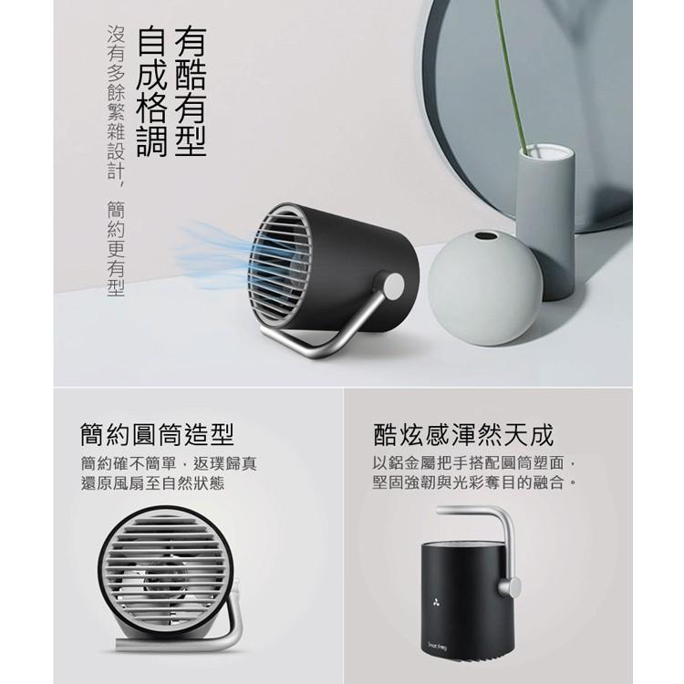 全新卡蛙 酷炫風 自然清風 USB風扇 靜音運轉 觸摸式開關 2段風速 電扇 小風扇 桌扇  雙扇式-細節圖2