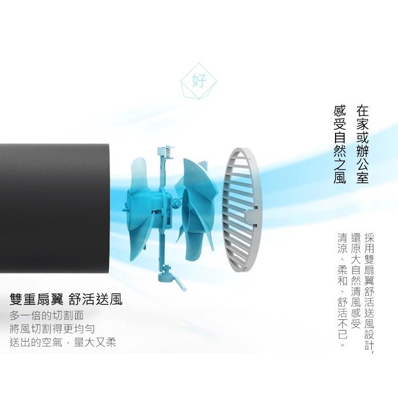 全新卡蛙 酷炫風 自然清風 USB風扇 靜音運轉 觸摸式開關 2段風速 電扇 小風扇 桌扇  雙扇式-細節圖6