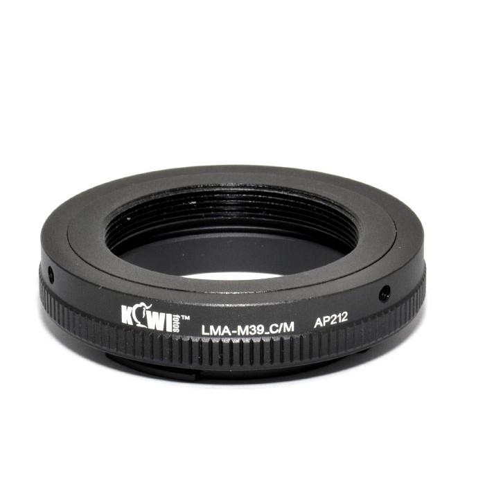 特價 清倉 專業級 Leica M39 鏡頭轉 EOS M 機身M2 M5 M6 機身鏡頭 轉接環 KW85-細節圖2