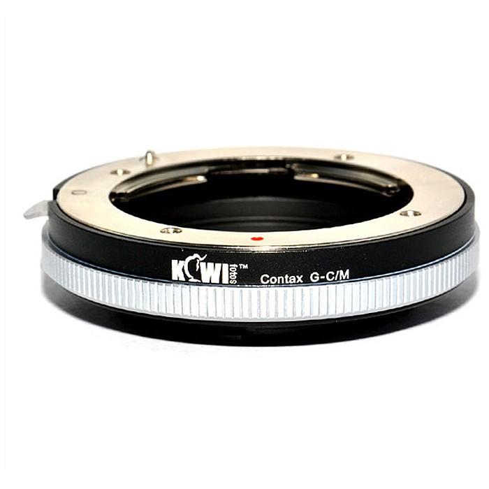 KW87 Contax G鏡頭轉Canon EOS M系列機身轉接環M3 M5 M6 M10 Contax G-C/M-細節圖2