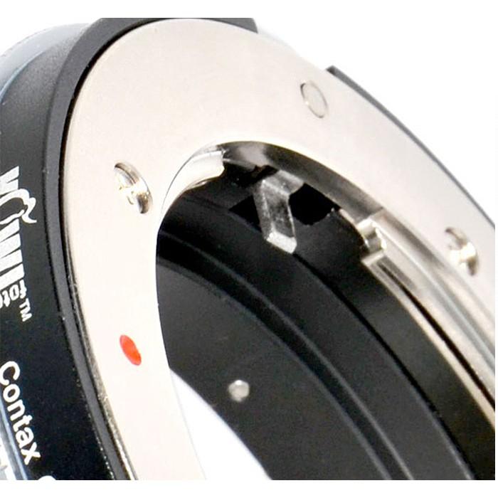 現貨 Contax G 鏡頭轉 Canon EOS M 機身 專用 機身鏡頭 金屬 轉接環 KW87-細節圖5