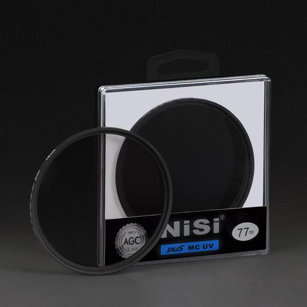 NiSi雙面多層鍍膜超薄框 MC UV 55MM  索尼A6500 18-135mm SEL18135 保護鏡-細節圖2