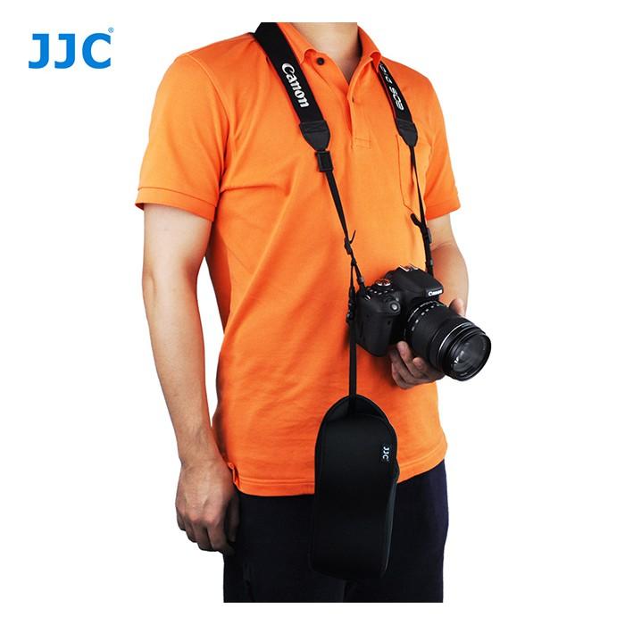 JJC OC-MC1BK內膽包佳能EOS 100D 200D單眼相機包 便攜保護套18-55STM鏡頭內膽包-細節圖6