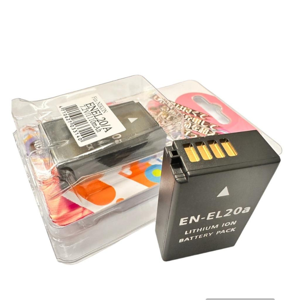 for NIKON 1 AW1 J1 J2 J3 COOLPIX A 相機專用EN-EL20【充電器】ENEL20-細節圖2