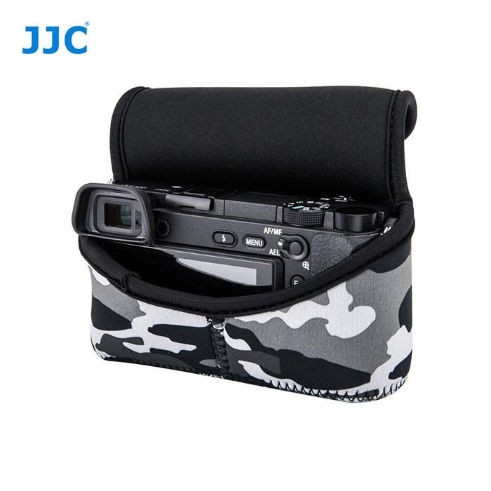 JJC OC-S3 迷彩 微單相機內袋 保護套 內膽包 富士 X-T20+55-210mm 鏡頭 防震包-細節圖2