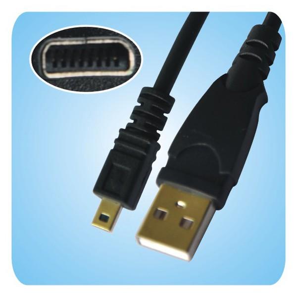 副廠尼康 UC-E6 USB線纜 D5100/D7100/Nikon1 V1適用-細節圖2