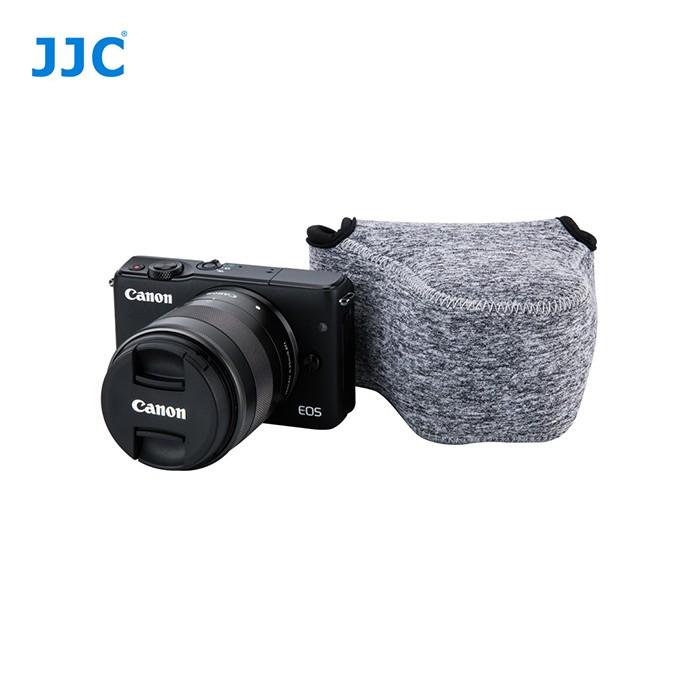 JJC OC-C2保護套 內膽包 微單相機內袋 EOS M M2 M3 M10 18-55mm 15-45mm-細節圖4