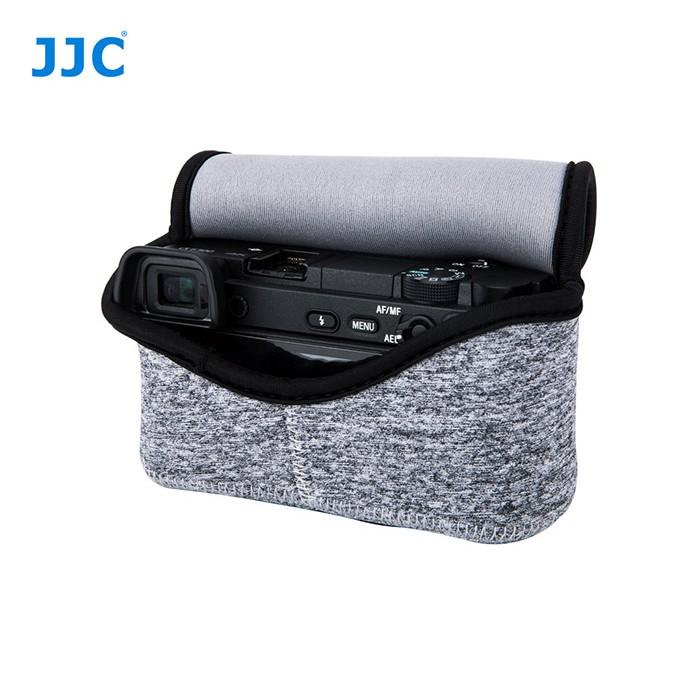 JJC OC-S1微單眼保護套 內膽包 A5100 P7700 P7800 SX410 X-70 微單內膽包 麻灰色-細節圖2