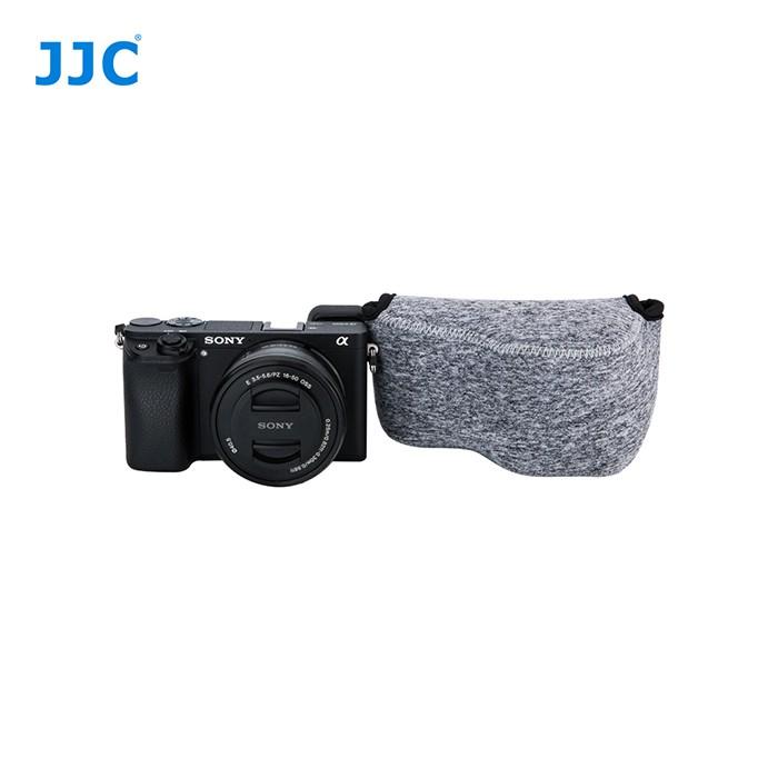 JJC 微單相機內膽包 防震包 軟包 奥林巴斯E-PL5 E-PL6 E-PL7+14-42mm II R 麻灰色-細節圖5