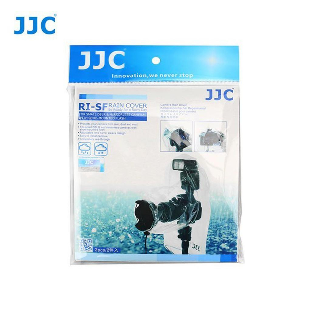 JJC RI-SF 2入相機閃燈雨衣 防水雨披 相機雨衣 單眼雨天神器 防雨罩遮雨衣 攝影防水 防雨 防塵-細節圖2