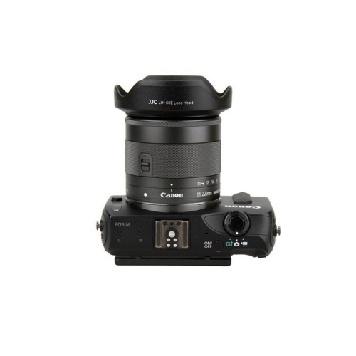 JJC 公司貨Canon EOS M EF-M 11-22mm f/4-5.6 IS STM 蓮花型 遮光罩EW-60E