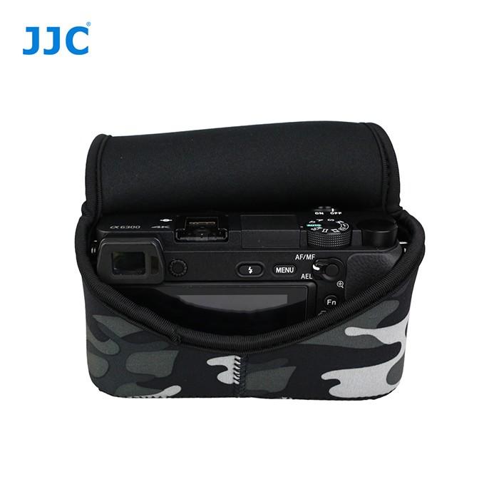 JJC OC-S2 迷彩微單相機 內膽包 相機包 防撞包 NEX6 7 5N R A5100 A6000 18-55mm-細節圖5