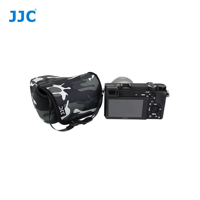 JJC OC-S2 迷彩微單相機 內膽包 相機包 防撞包 NEX6 7 5N R A5100 A6000 18-55mm-細節圖6