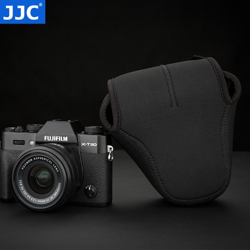 JJC 佳能微單EF-M 18-55mm鏡頭EOS M6 M5 M2 M3 相機內膽包 防撞包軟包OC-F2-細節圖9