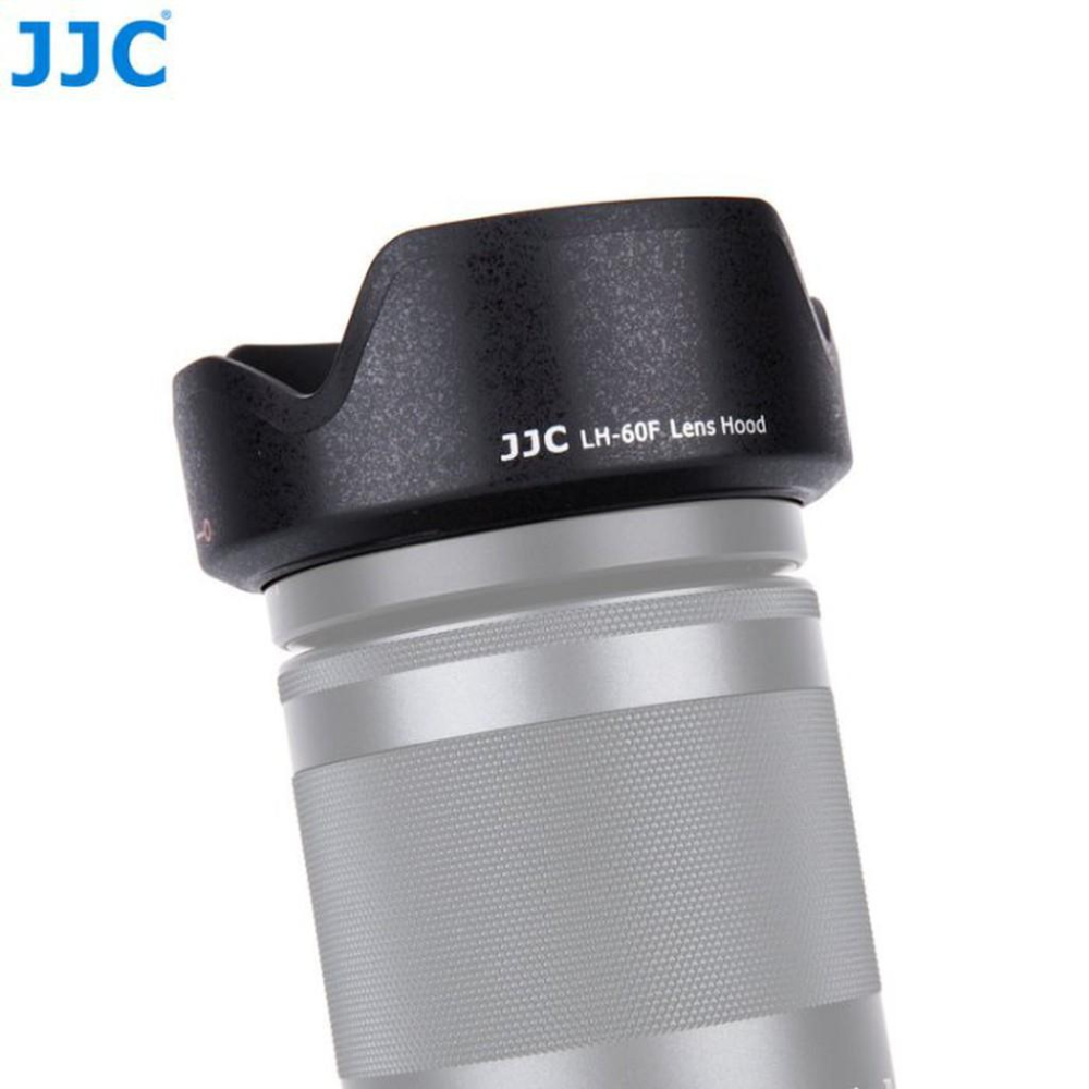 JJC Canon遮光罩EW-60F遮光罩適RF-S和EF-M 18-150mm F/3.5-6.3 STM-細節圖4