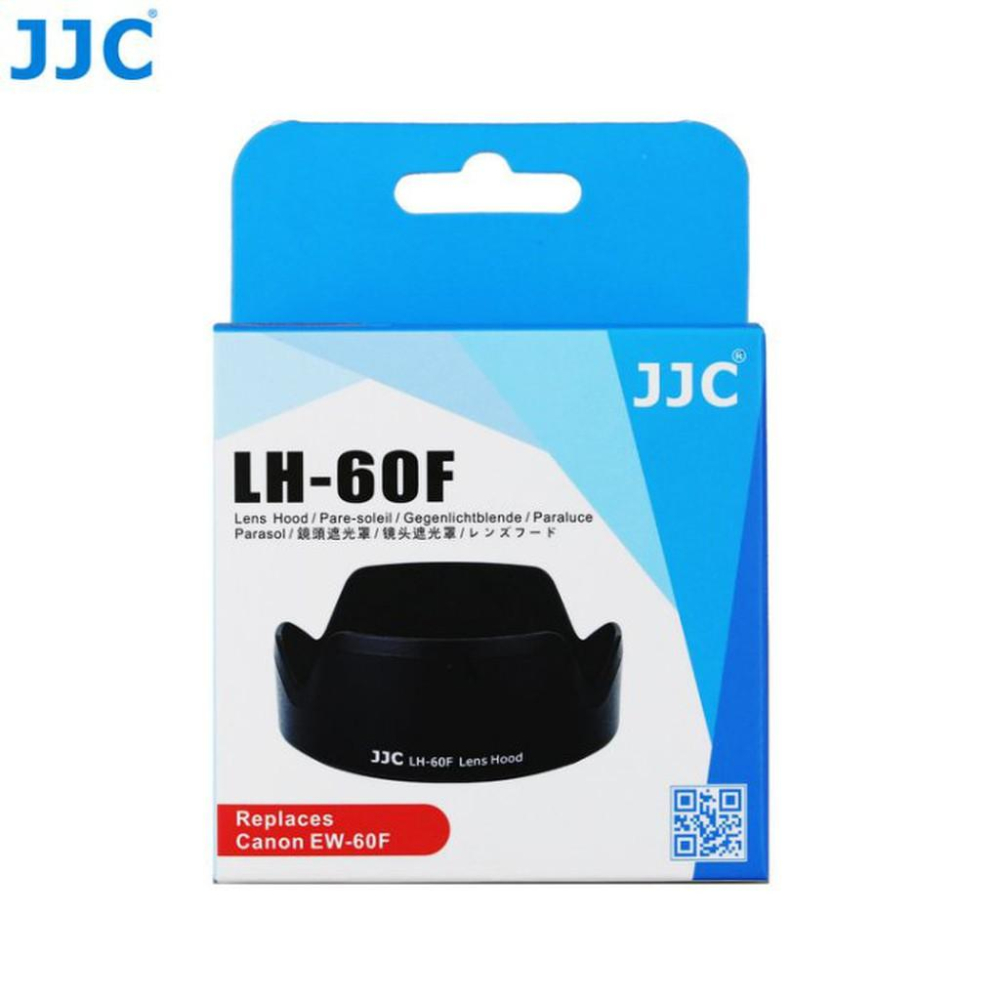 JJC Canon遮光罩EW-60F遮光罩適RF-S和EF-M 18-150mm F/3.5-6.3 STM-細節圖5