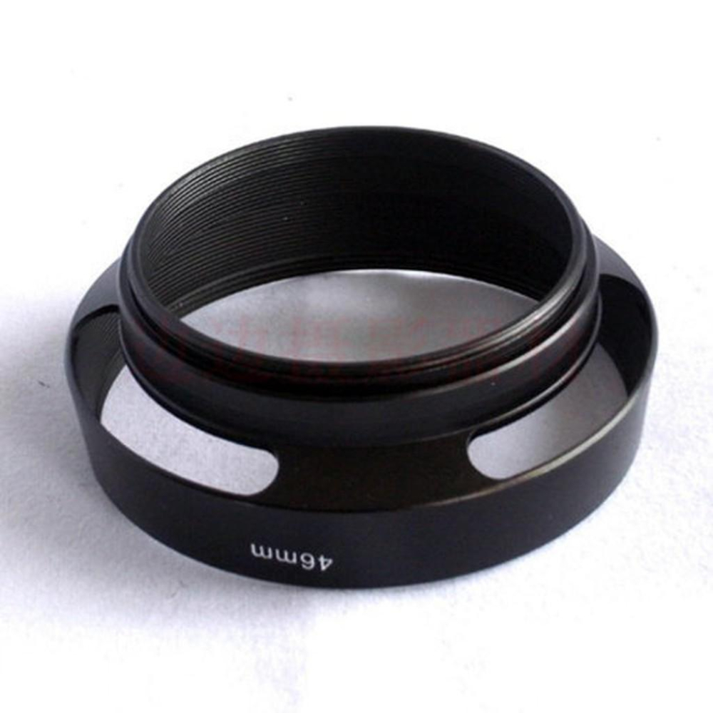 Leica徠卡遮光罩46mm 金屬遮光罩GF1 GF2 GF3 G1 GH1 46mm 餅乾鏡 20mm F1.7-細節圖2